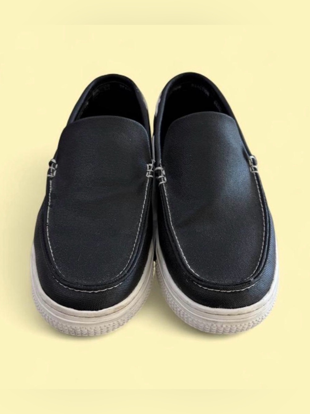 Kenneth Cole Black Slip-On Casual Loafers